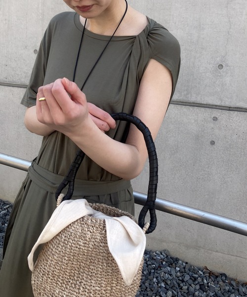 plage購入 JAMIRAY　バッグ plage（プラージュ）の「【JAMIRAY/ジャミレイ】 ROUND TOTE