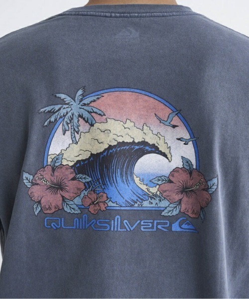 売れ筋商品|||クイックシルバー Tシャツ レディース トップス Long sleeved top - grey 楽天市場】クイックシルバー tシャツ（カラーグレー
