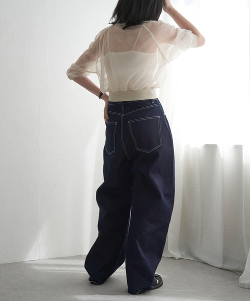 VENCE EXCHANGE ジーンズ デニム デニムパンツ リジットデニムカーブ