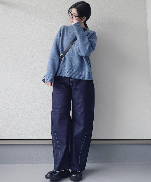 VENCE EXCHANGE ジーンズ デニム デニムパンツ リジットデニムカーブ