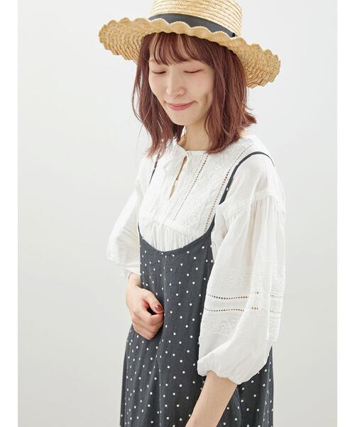 タグ付き★異素材ティアードキャミワンピース 異素材ティアードキャミワンピース | La boutique BonBon(ラブ