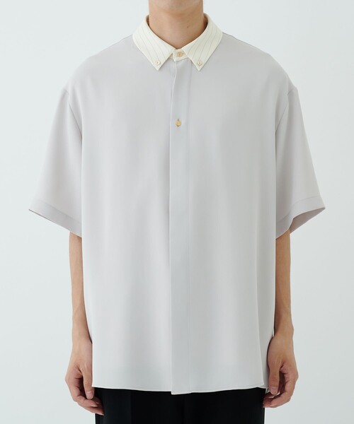 CULLNI シャツ STUDIOUS別注 SHORT SLEEVE SHIRTS メンズ : ZOZOTOWN  