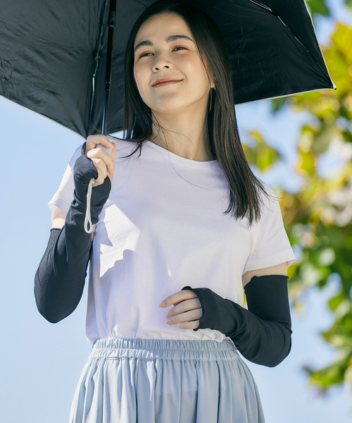 アームカバー 「涼活本舗」UVCUT99％以上 接触冷感 UPF50＋ メロウ