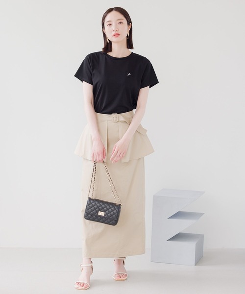 Andemiu スカート レイヤードIラインスカート135711 : ZOZOTOWN