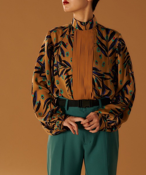 ear PAPILLONNER」 「sumistyle」長袖ブラウス FREE キャメル  