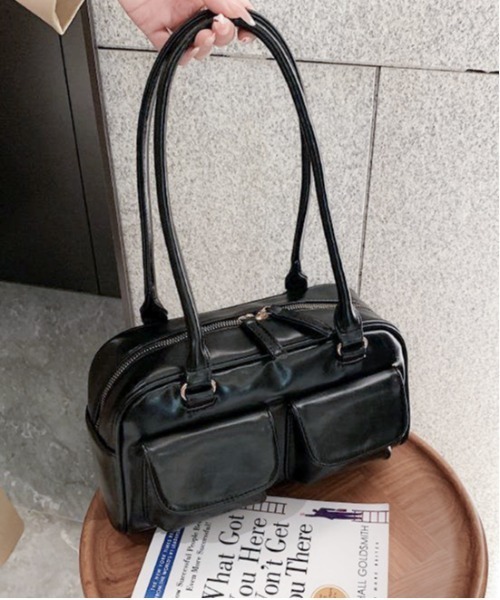 Lilamusant ハンドバッグ 「Lilamusant(リラミュゾン)」アウトポケット