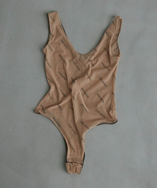 タンクトップ ノースリーブ SHEER BODY SUITS/シアーボディスーツ レディース