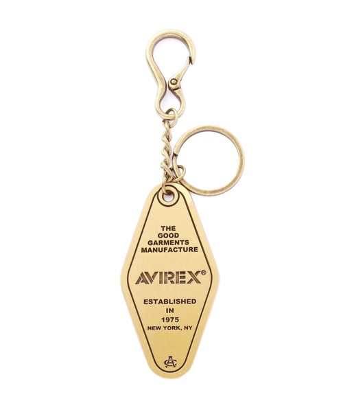 AVIREX（アヴィレックス） キーホルダー AVIREX KEY HOLDER ”METAL