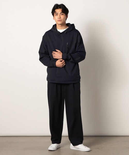 Grand PARK（グランドパーク） パーカー 圧縮マイクロカノコテック