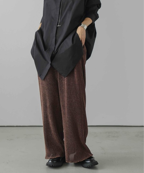 パンツ ラメリブニットパンツ レディース : ZOZOTOWN Yahoo!店 - 通販