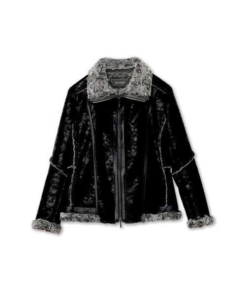 tornado mart レザージャケット　ファー TORNADO MART（トルネードマート） 新品 20万 L マキシレザーコンビ