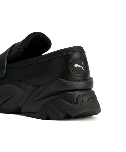 PUMA ウィメンズ ローファー 23.5 ブラック PUMA プーマ ローファー ウィメンズ LOAFYR WNS BLACK-GUM