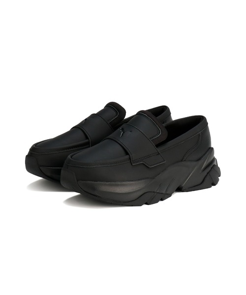 (美品)【PUMA プーマ】ウィメンズ ローファー ブラック PUMA レディース プーマ W PROWL 680 プラウル 379076 ABC-MART