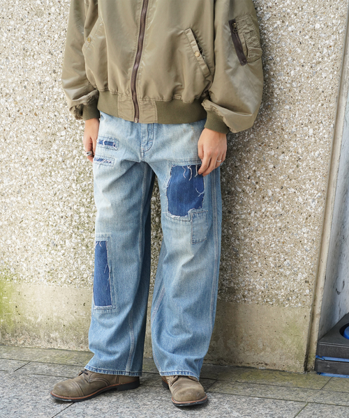 Lee ジーンズ / リー VINTAGE PAINTER PANTS LM7310 メンズ : ZOZOTOWN