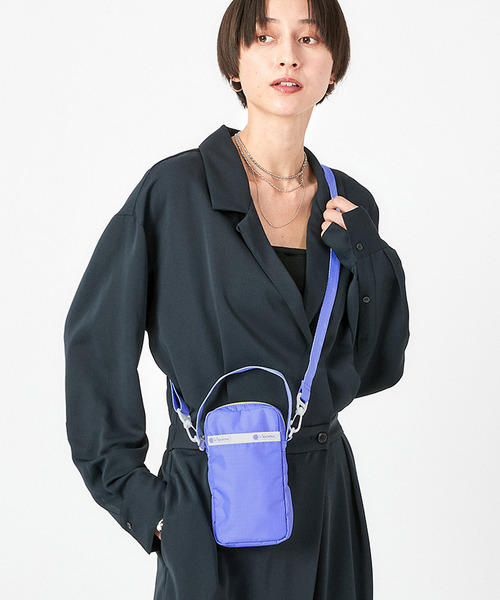 ■LeSportsac■MINI PHONE CROSSBODY ディープペリウィンクル LeSportsac ショルダーバッグ バッグ MINI PHONE CROSSBODY