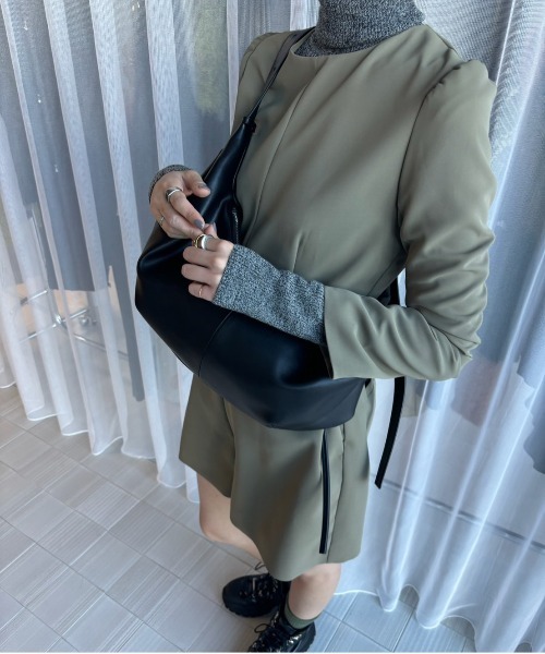 Ameri（アメリ） サロペット オーバーオール LADY LIKE PUFF SHORT