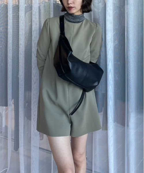 Ameri（アメリ） サロペット オーバーオール LADY LIKE PUFF SHORT