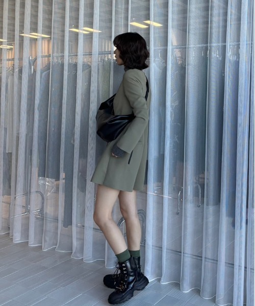 Ameri（アメリ） サロペット オーバーオール LADY LIKE PUFF SHORT