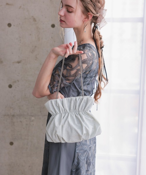 Dorry Doll クラッチバッグ パーティーバッグ グリッター