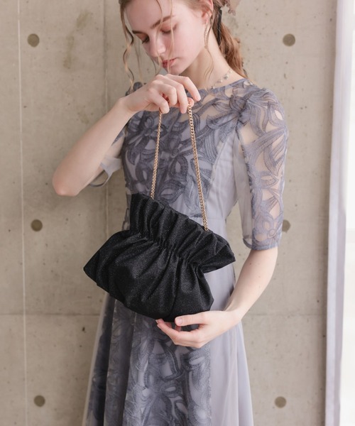 Dorry Doll クラッチバッグ パーティーバッグ グリッター