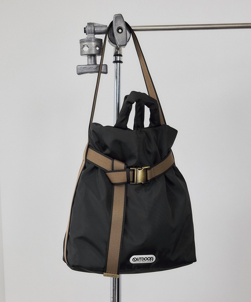 OUTDOOR　アウトドア ２ウェイ トートバッグ ブラウン OUTDOOR PRODUCTS トートバッグ 「追加・A4対応」「OUTDOOR for