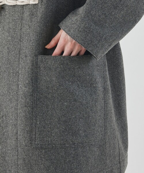 GALERIE VIE ダッフルコート未使用品 GALERIE VIE ダッフルコート コート ウールフェルトライク