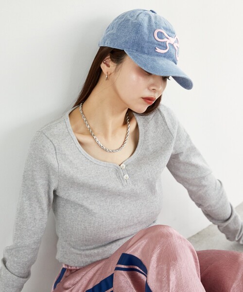 hetoldme リボンキャップ Ribon ribon ribon Cap hetoldme リボンキャップ Ribon ribon ribon Cap