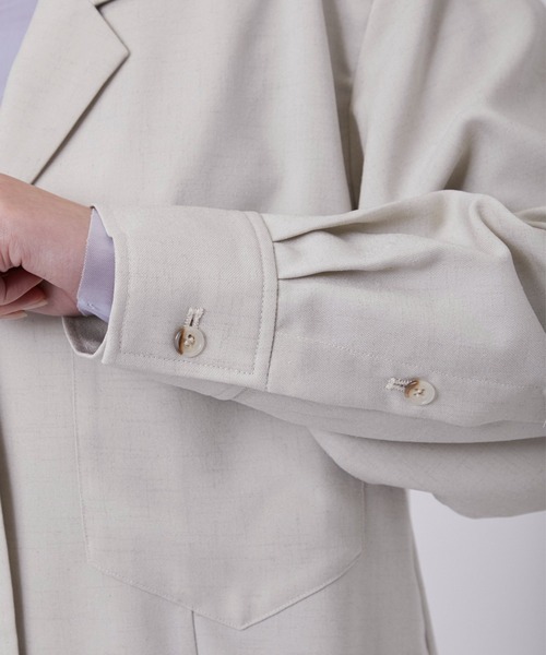 ブラウス シャツ 「RUMCHE/ラム・シェ」Cutting Shirt Jacket/カッティングシャツジャケット レディース RUMCHE ブラウス シャツ 「RUMCHE/ラム・シェ」Cutting Shirt