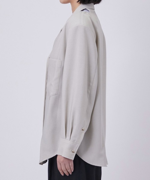 RUMCHE ブラウス シャツ 「RUMCHE/ラム・シェ」Cutting Shirt
