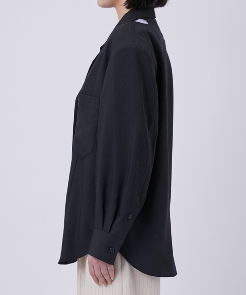 RUMCHE ブラウス シャツ 「RUMCHE/ラム・シェ」Cutting Shirt