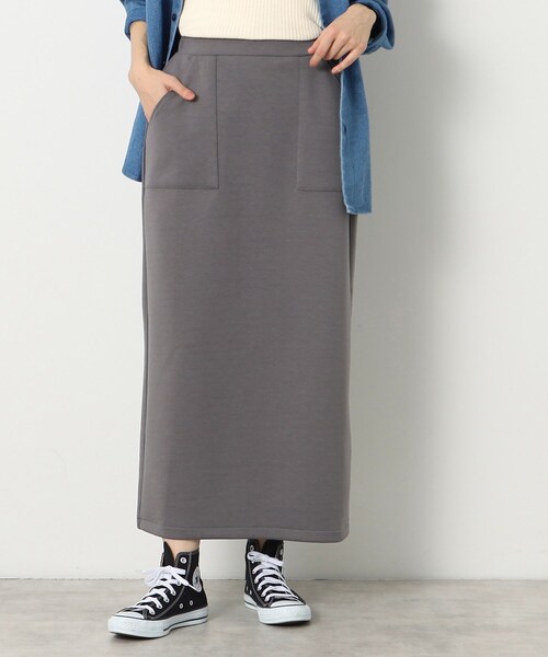 Dessin（デッサン） スカート 「ウエストゴム・洗える」ダンボール