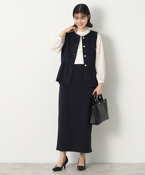 ✨極美品✨BRIEFING 黒 スカート ウエストゴム XS Dessin（デッサン） スカート 「ウエストゴム・洗える」ダンボール