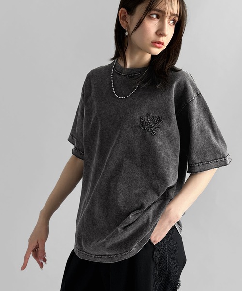 tシャツ 「Classical Origin」「自分ウケ最強。」スノーウォッシュ加工ヴィンテージ綿100％Tシャツ／Snow Powder Washe | Classical Origin | 16