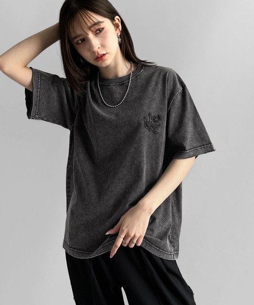 tシャツ 「Classical Origin」「自分ウケ最強。」スノーウォッシュ加工ヴィンテージ綿100％Tシャツ／Snow Powder Washe | Classical Origin | 15