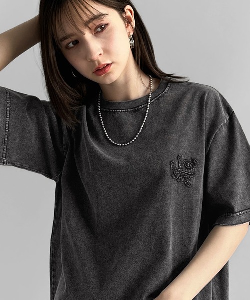 tシャツ 「Classical Origin」「自分ウケ最強。」スノーウォッシュ加工ヴィンテージ綿100％Tシャツ／Snow Powder Washe | Classical Origin | 14