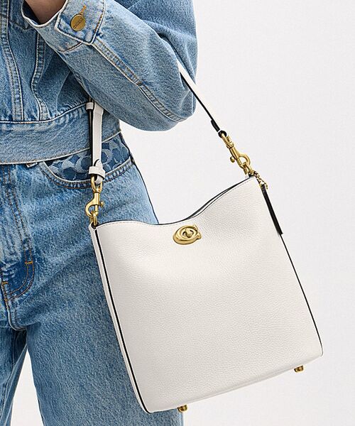 ゆすちあな  ウィロウ バケット バッグ COACH COACH ショルダーバッグ バッグ ウィロウ ソフト バケット 19