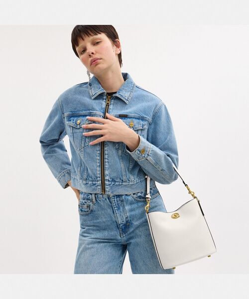 ゆすちあな  ウィロウ バケット バッグ COACH COACH ショルダーバッグ バッグ ウィロウ ソフト バケット
