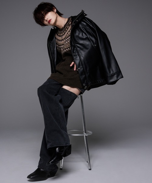 ADRER 「ADRER」 マウンテンパーカー MEDIUM ブラック メンズ