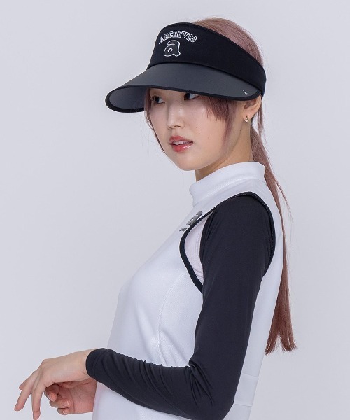 archivio サンバイザー 「LADIES」ツバ広サンバイザー