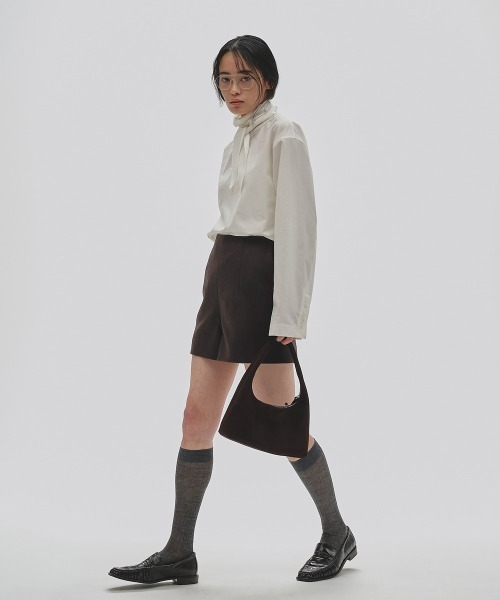 新品未使用品 2025 TODAYFUL ラウンドヘムタイブラウス ブラウン TODAYFUL ブラウス シャツ Roundhem Tie Blouse レディース : ZOZOTOWN