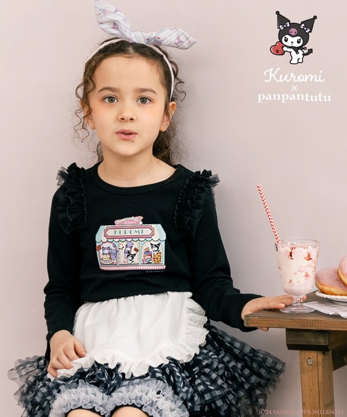 panpantutu（パンパンチュチュ） tシャツ 「クロミ」アメリカン