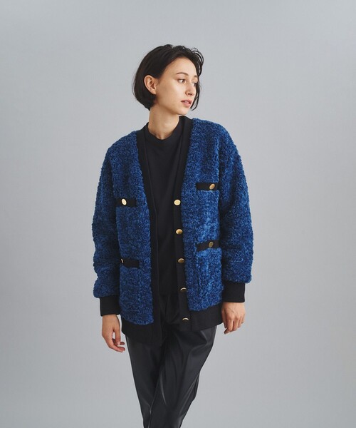 「GRACE CONTINENTAL」 ノーカラージャケット 36 ホワイト レディース_画像9