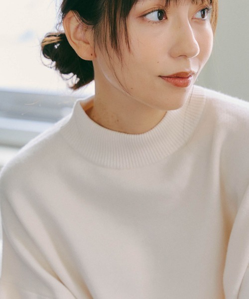 「Droite lautreamont」 ドルマンスリーブニット 2 ブラック レディース_画像10