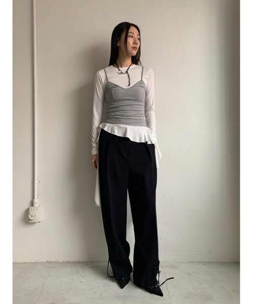 didot.showroom 新品 Didot.showroom キャミソール カップシェイブキャミソール