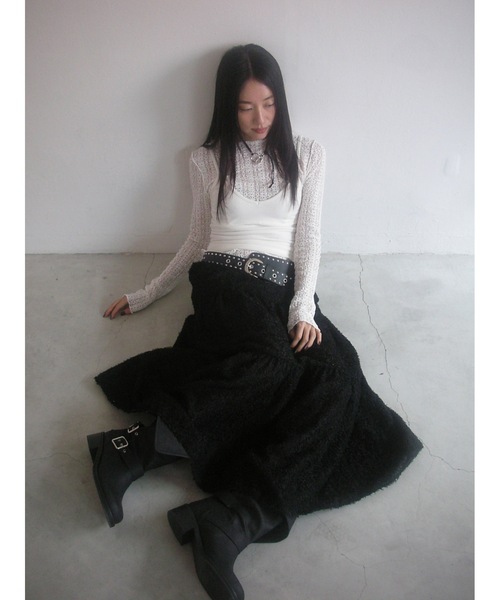 didot.showroom 新品 Didot.showroom ブーツ 軽量厚底バルキープラットフォームラバー