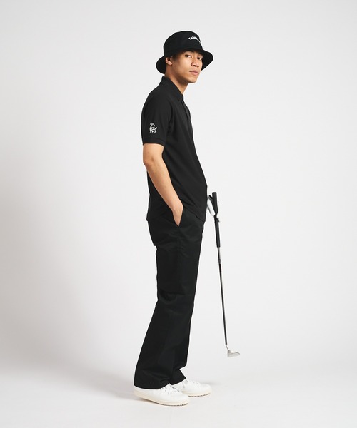 TMOONSHOT Logo ポロシャツ　とパンツ TANGRAM ポロシャツ ZOZOTOWN 限定 TGM LOGO DRY TOUCH POLO