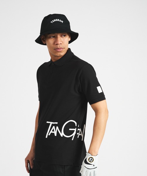 TMOONSHOT Logo ポロシャツ　とパンツ TANGRAM ポロシャツ ZOZOTOWN 限定 TGM LOGO DRY TOUCH POLO