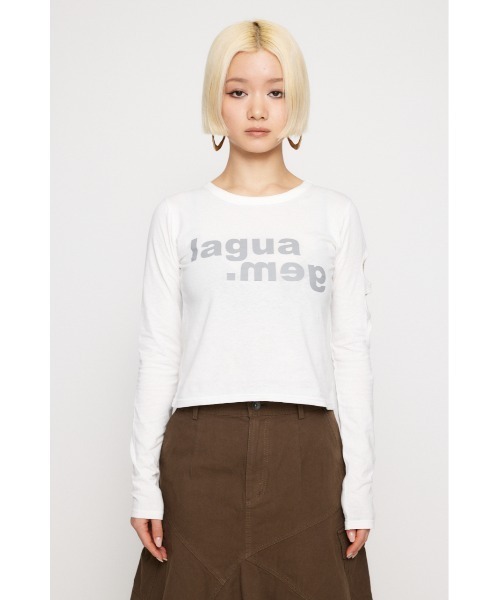 LAGUA GEM シャツ LAGUA GEM（ラグアジェム） tシャツ SIDE CUT COMPACT LONG SLEEVE T