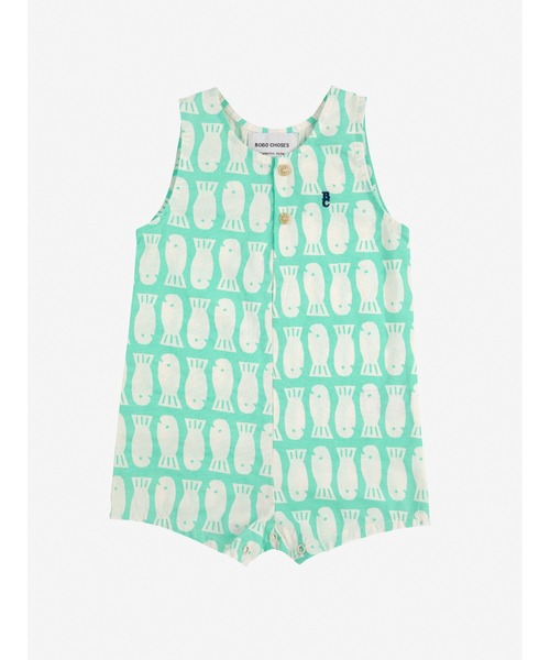 KURORO様⚫︎bobochoses⚫︎10-11y BOBO CHOSES ベビー服 ロンパース Lucky Fish all over woven