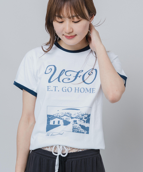 tシャツ kijun/キジュン UFO T-Shirt レディース